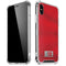 Denmark Soccer Flag iPhone X/XS Clear Case